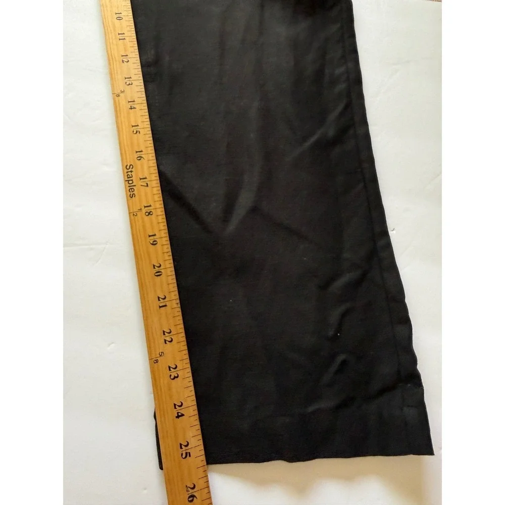 Reformation Black Linen Blend Wide Leg Jumpsuit Square Neck Sleeveless Size XS